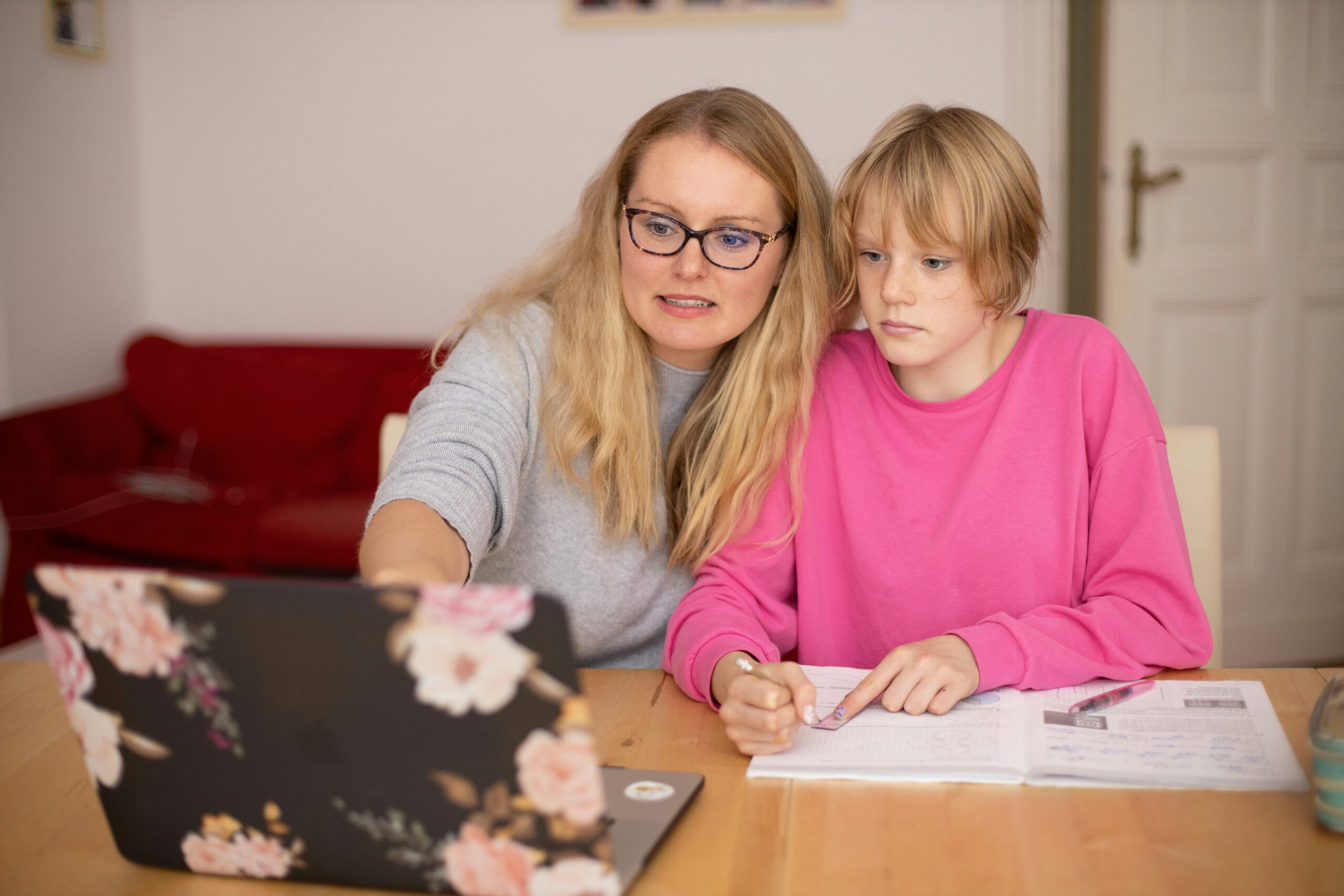 homeschooling family